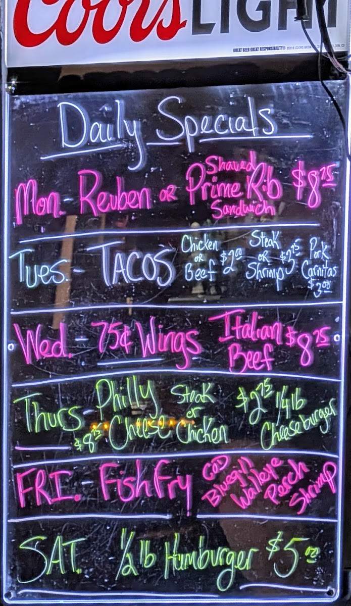 Ralph's Ace of Hearts Menu - Image 5